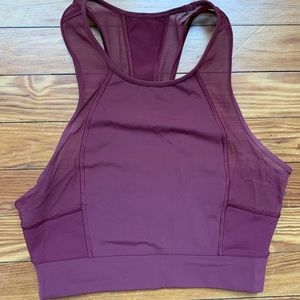 Lululemon mesh crop top